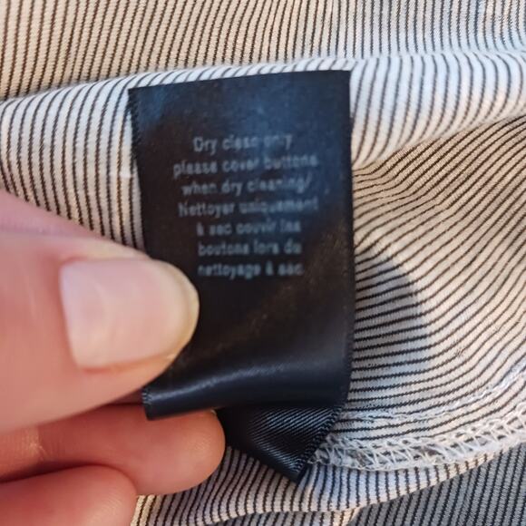 Rag and Bone Ara Tie back short sleeved blouse. Size M - Picture 9 of 10